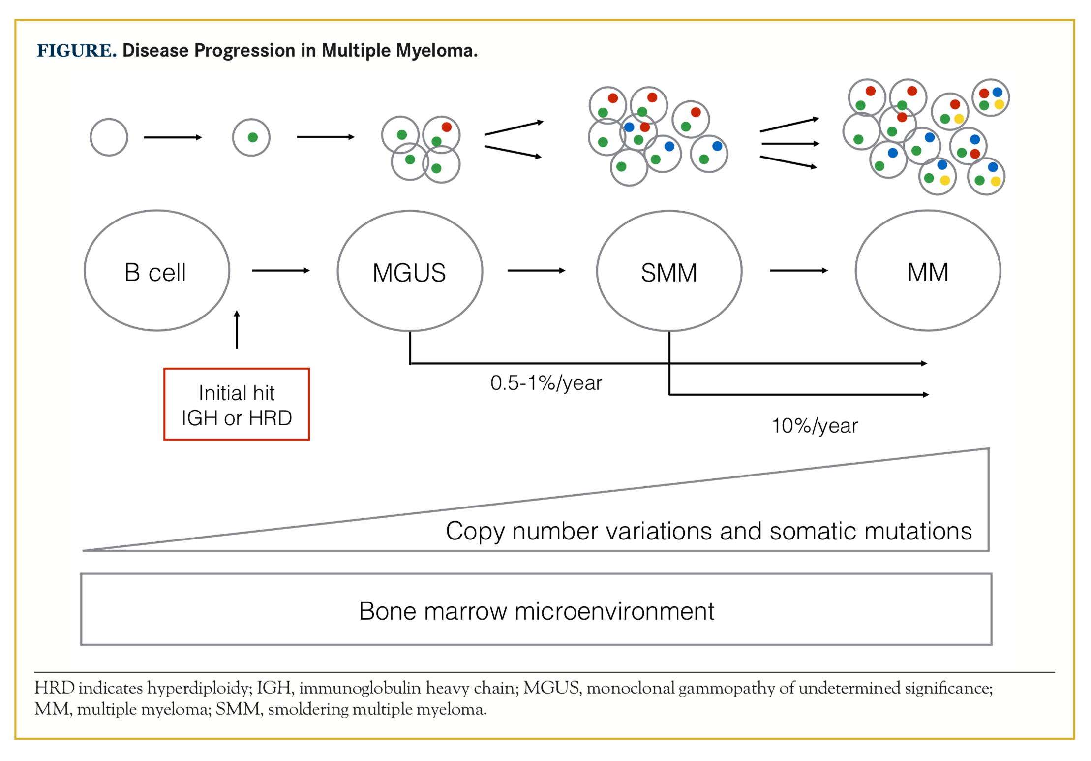 Mechanisms of Disease Evolution and Progression in Multiple Myeloma CME